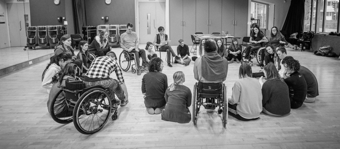 A group photo of Stopgap staff.